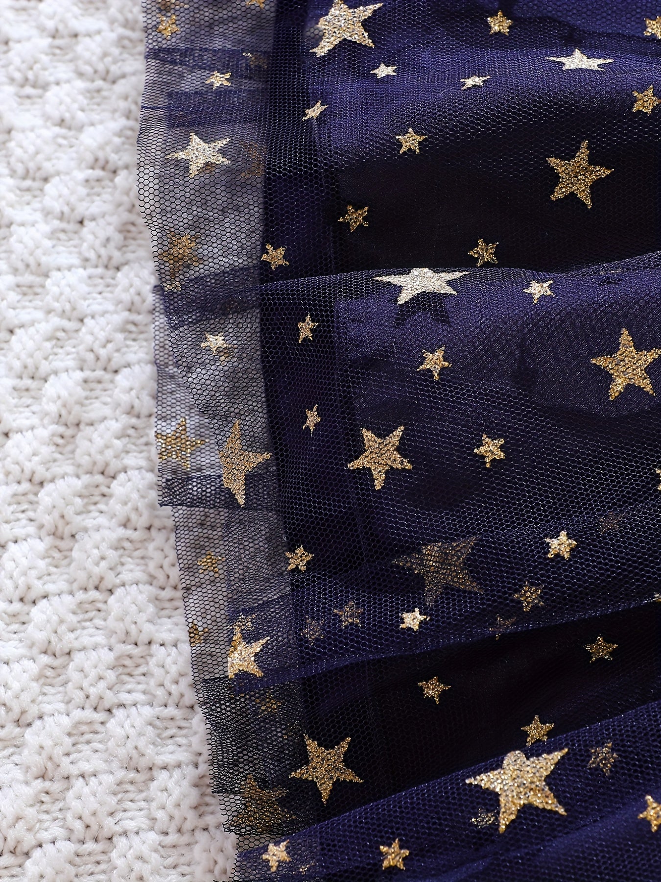 Girls Star & 'Princess' Mesh Dress With Tulle Kids Clothes