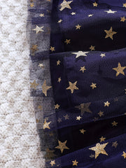 Girls Star & 'Princess' Mesh Dress With Tulle Kids Clothes