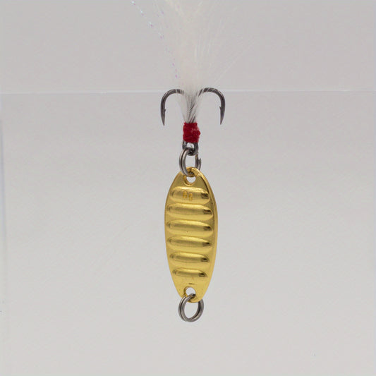 1pc Golden Silvery Spoon Fishing Lures 5g 7g 10g