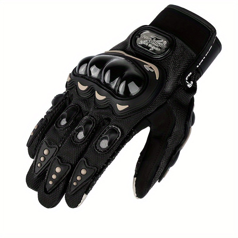 Summer Motorcycle Gloves Hard Knuckle Touchscreen