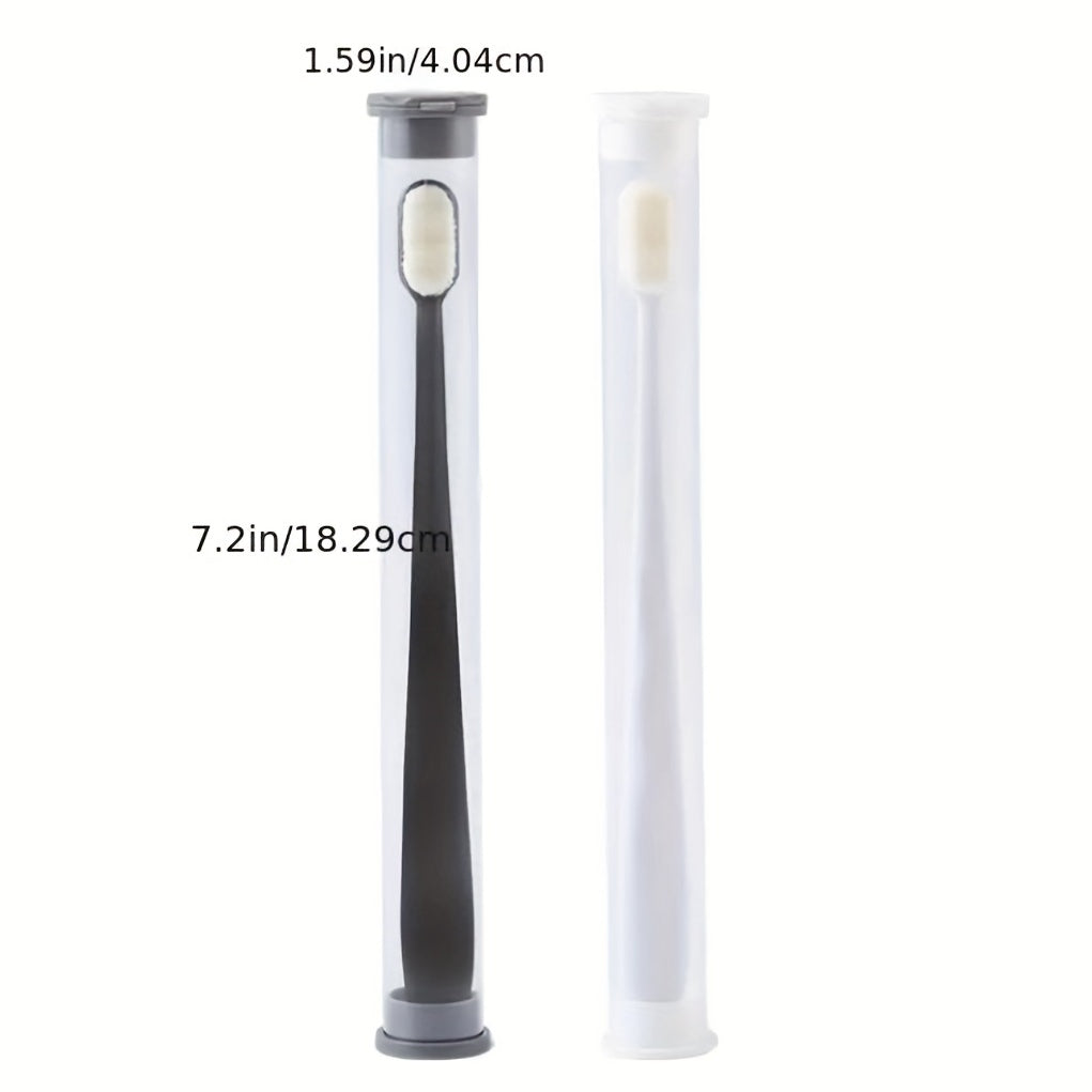 Nano Fiber Toothbrush for Couples, Superfine Bristles, Velvet Feel