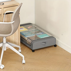 Underbed Storage Box With Wheels Under Bed Storage Box Bed Bottom With Cover