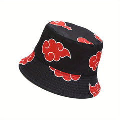 Anime Cloud Sunshade Bucket Hat for Outdoor Sports
