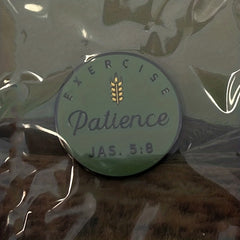 Patience Enamel Pin For Men