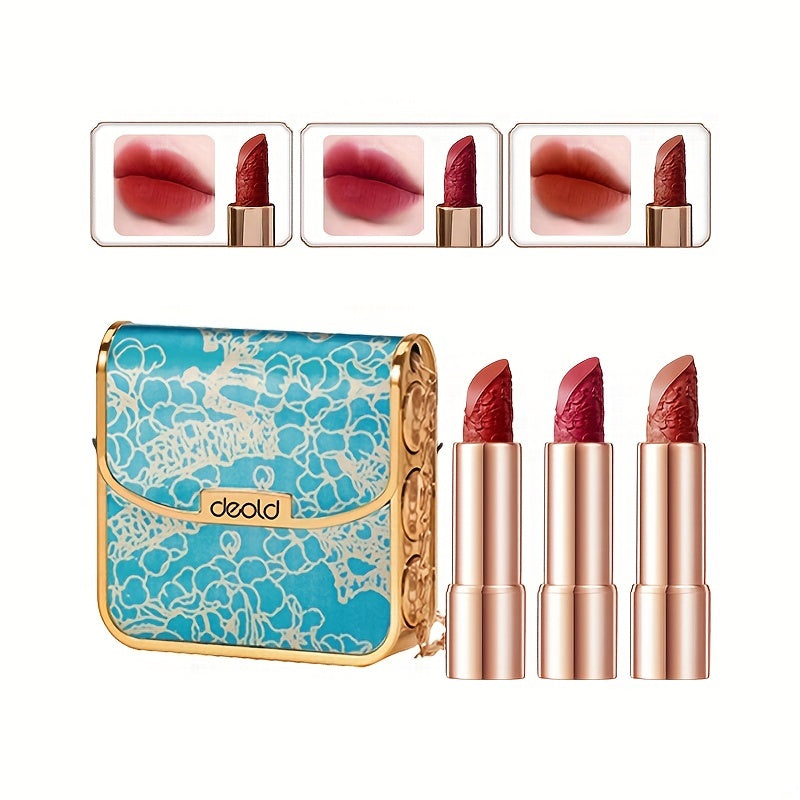 3 Lipstick Bags Easy To Apply Long Lasting Lip Shape