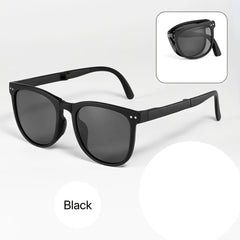 Vintage Folding Sunscreen Sunglasses Unisex Anti UV