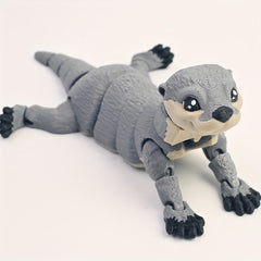 3D Printed Otter Ornament - Ideal Birthday Gift - Festive Indoor Decor