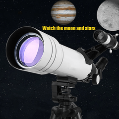 High Def 70mm Telescope, 99X Zoom, Manual Focus