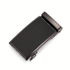 Men's High end Leather Automatic Buckle Business Belt