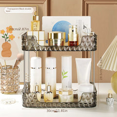 Vanity Organizer Tray for Bathroom and Bedroom Countertops