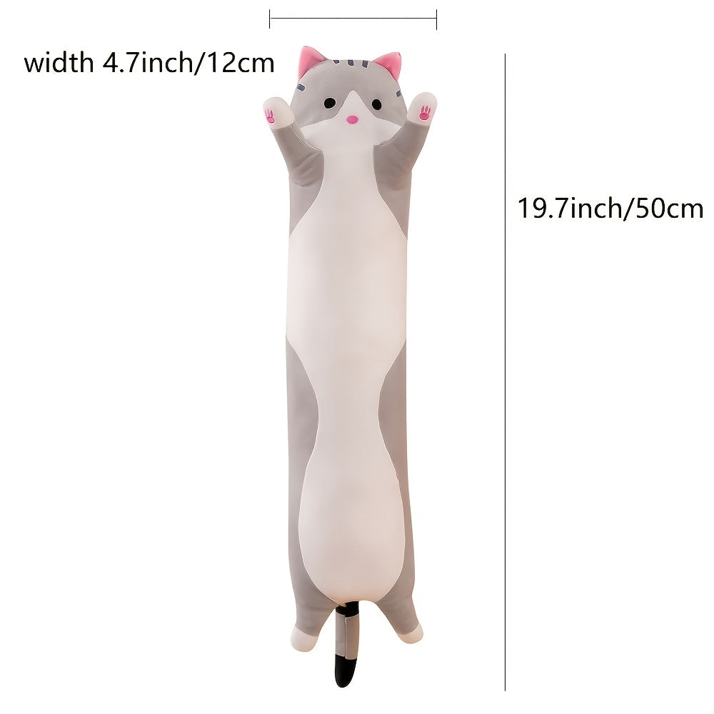 Cartoon Cat Plush Toy Long Cat Doll Sleeping Pillow Doll Gift For Children