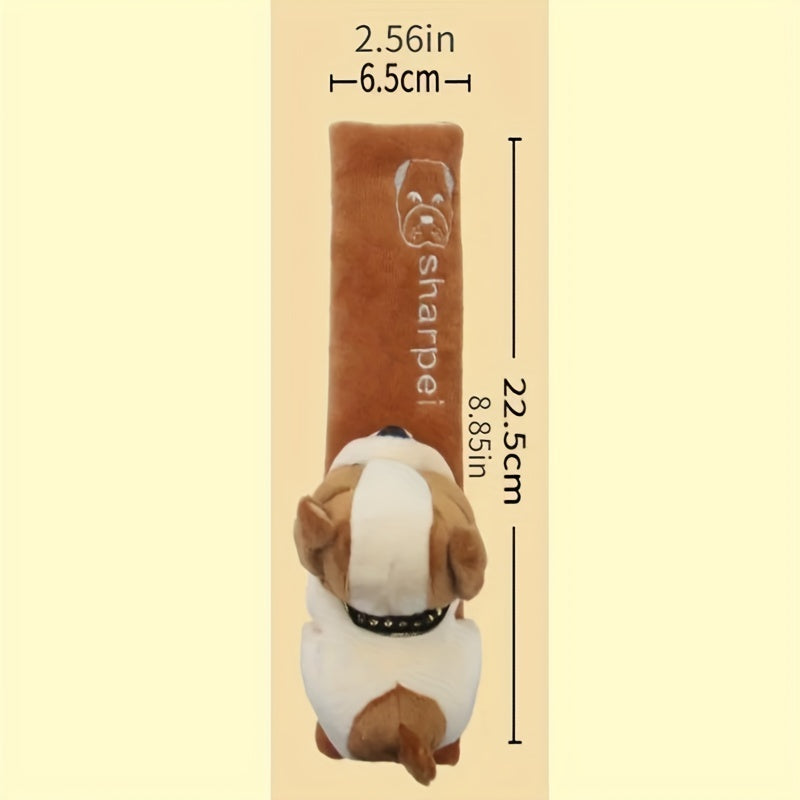 3D Car Seat Belt Shoulder Pads For Dogs Cats Bears