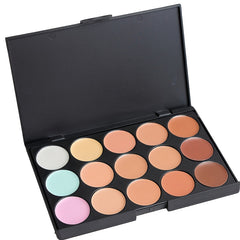 Pro 15 Colors Contouring Kit Cream Concealer Makeup Palette