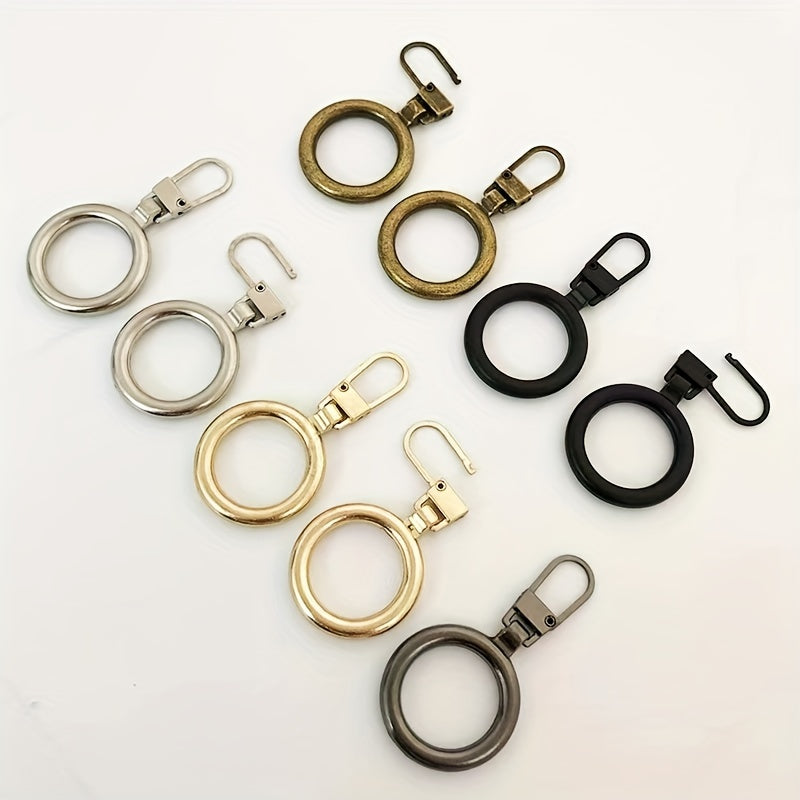 5pcs Metal Pendant Accessories for Box Bag Coat Shoes