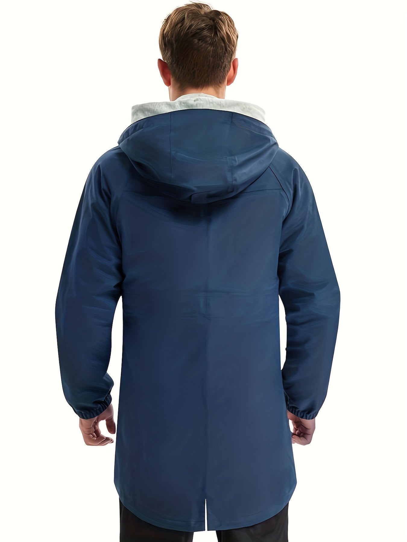 Men's Waterproof Hooded Jacket for Running
