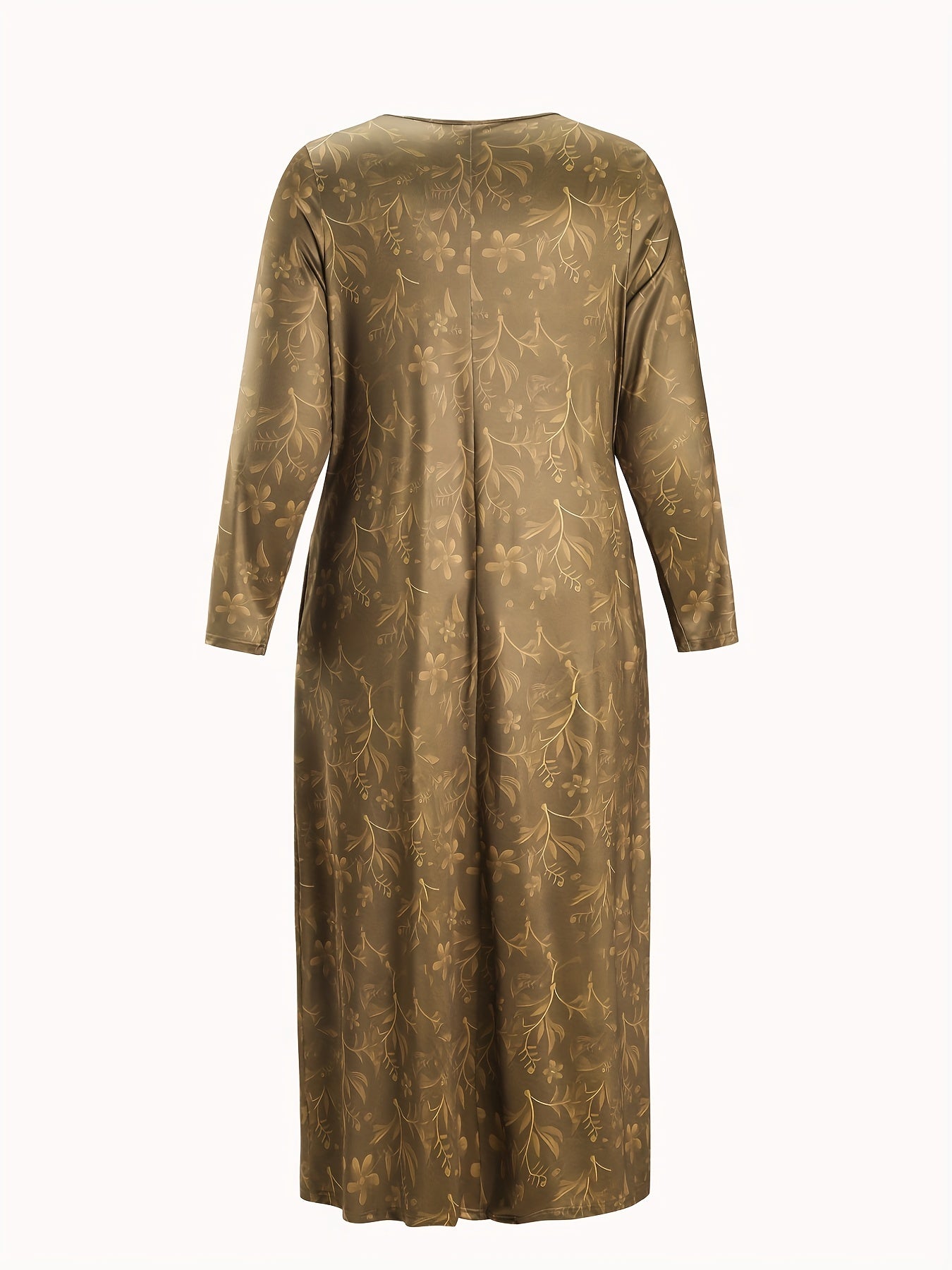  Women's Casual Dress with Figure & Slogan Print