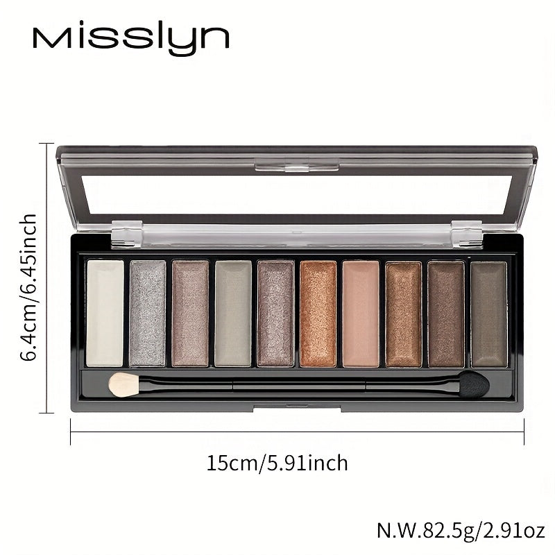 Nude Eyeshadow Palette Matte Shimmer Shades