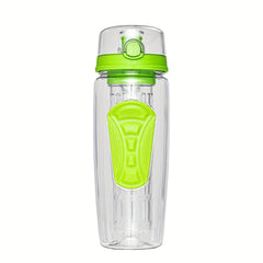 32oz Portable Plastic Water Bottle with Tea Drain for Outdoor Sports