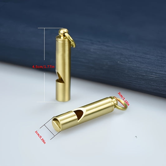 Portable Survival Whistle with Key Chain for Outdoor Camping