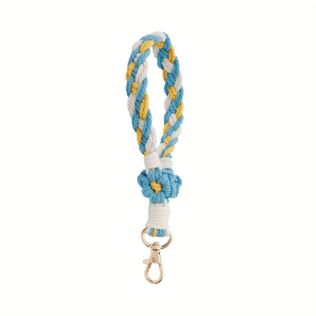 Boho Flower Keychains & Wristbands for Girls
