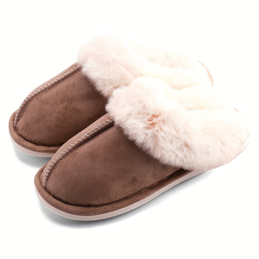 Men's Vintage Warm Household Slippers, Assorted Colors