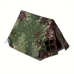 Camouflage Tent Campfire Building Blocks Toy