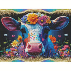 DIY Diamond Painting Kit 35x30 - Large Size Canvas 5D Flocked Canvas AB Core