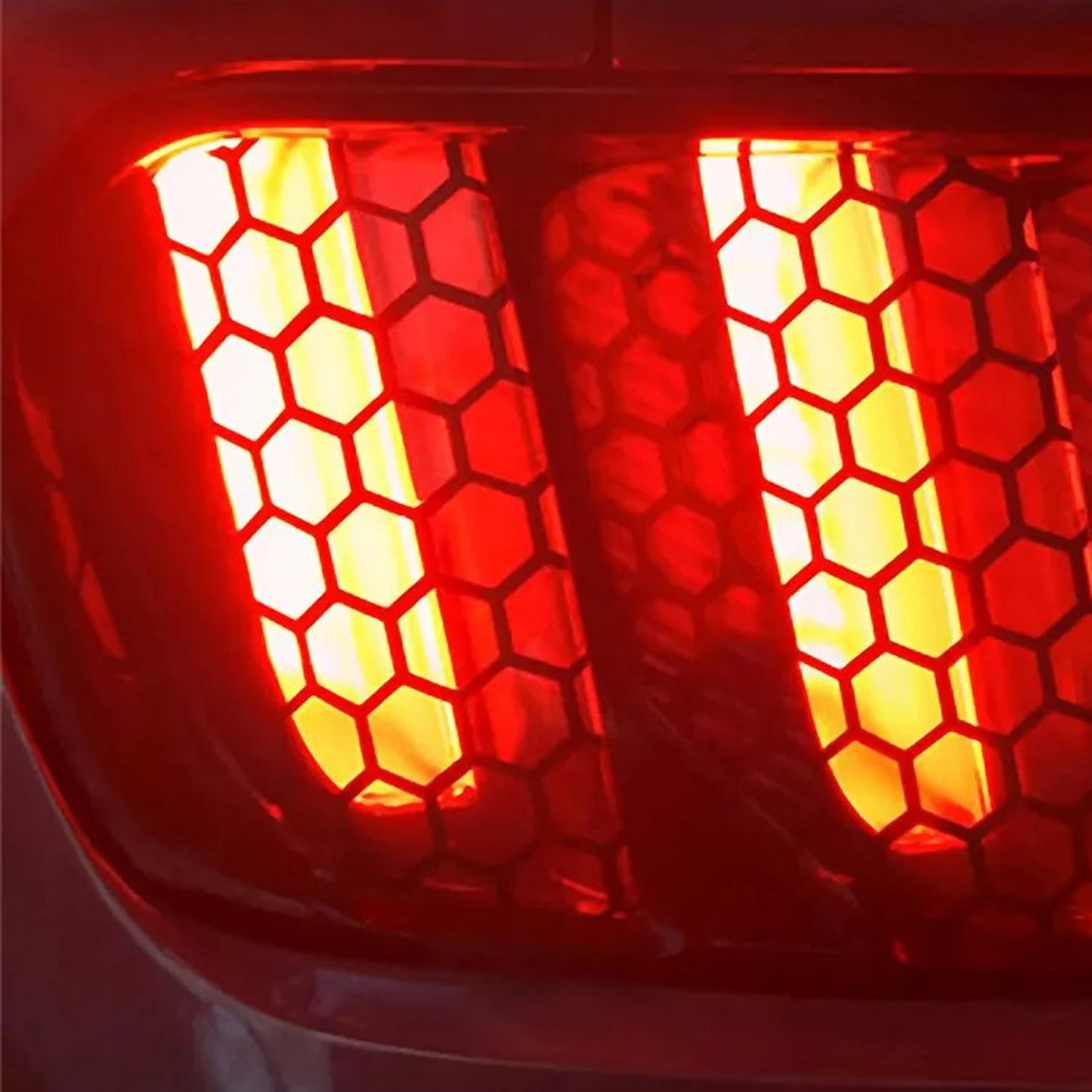 Universal DIY Rear Car Tail Light Sticker Lamp Cover 18 9 X 11 8