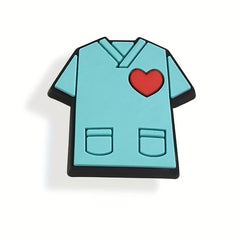 23pcs Medical Themed Shoes Charms For DIY Shoes Pins