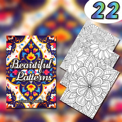 Adult Coloring Book Patterns: Ideal Gift for Friends & Family