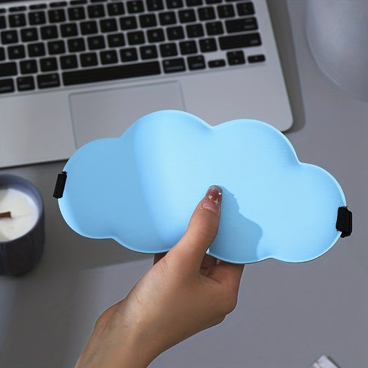 Soft Sleep Eye Mask Cloud Shaped Blackout Blindfold for Travel Rest Nap