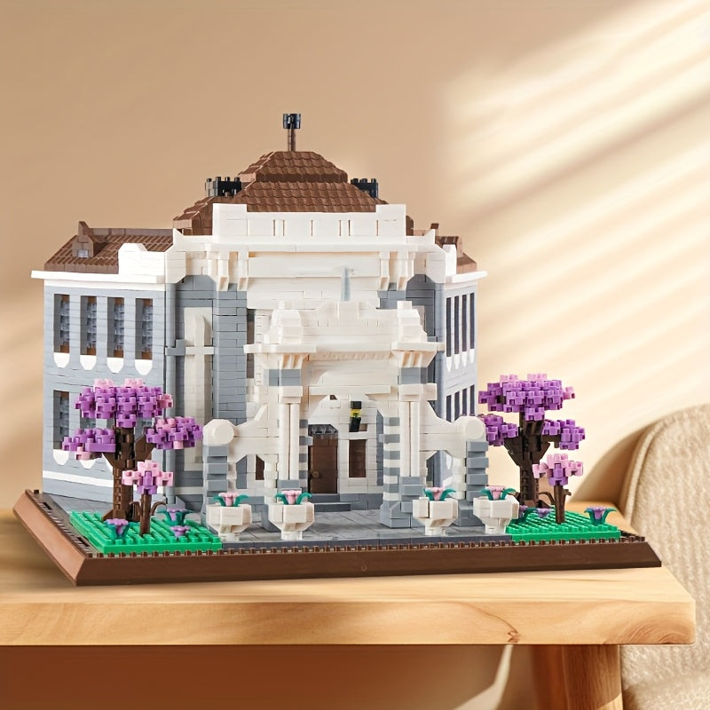 4300pcs World Famous School Building Blocks Model Gift
