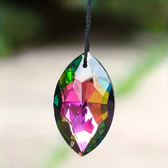 Rainbow Maker Eye Oval Crystal Prism Glass Charm Curtain S