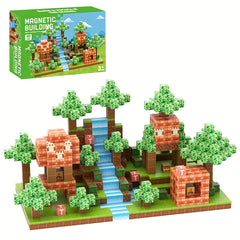 100pcs Magnetic Toy Set ABS Building Blocks