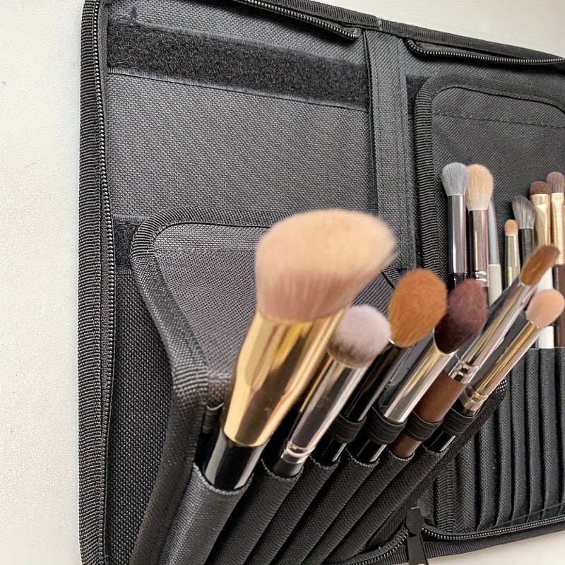 Travel Makeup Brush Holder Bag Professional Organizer Waterproof Pouch