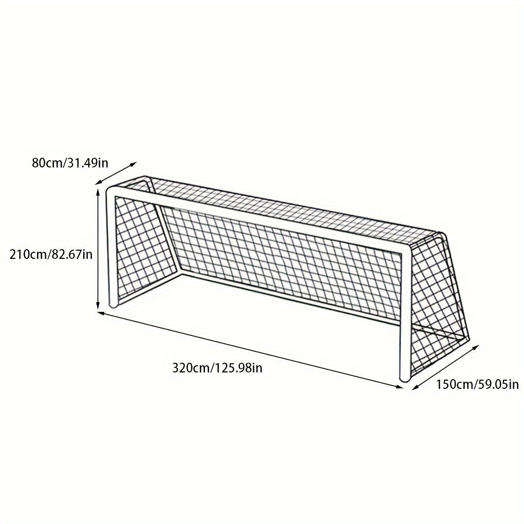 1pc Portable Folding Soccer Training Goal Net