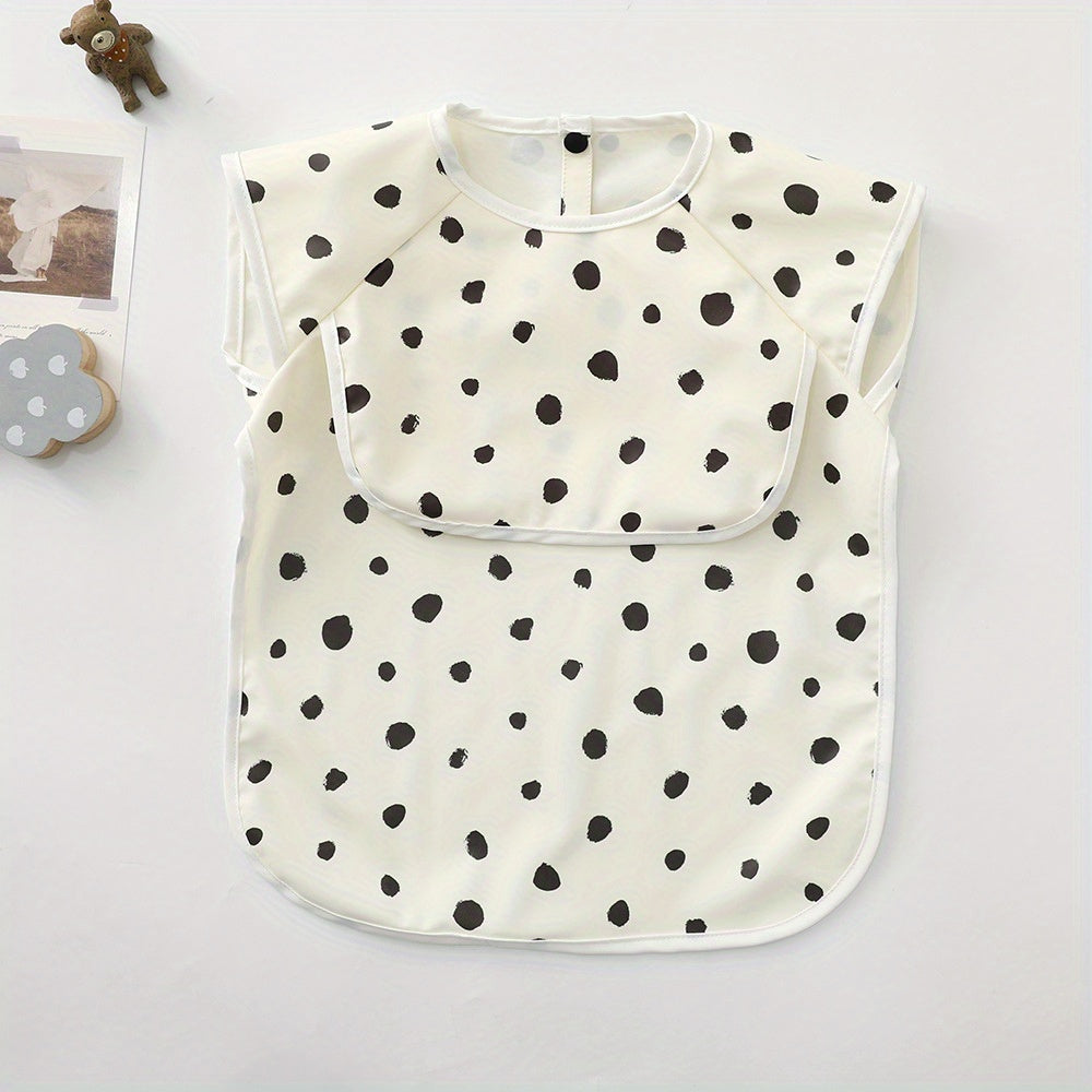Waterproof Baby Bib with Pocket Soft Anti Dirty Feeding Bib