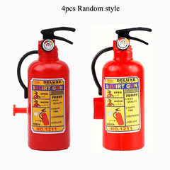 4pcs Mini Fire Extinguisher Water Toys