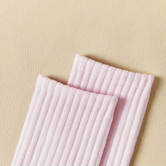 10 Pairs Durable Solid Socks Women's Stockings