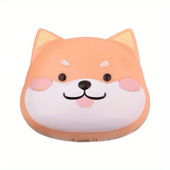 Shiba Inu Puppy Lens Case Cartoon Travel Lens Box With Mirror Tweezers