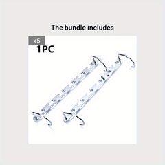 6 Hole Magic Folding Clothes Hanger Stainless Steel Anti Slip Bracket