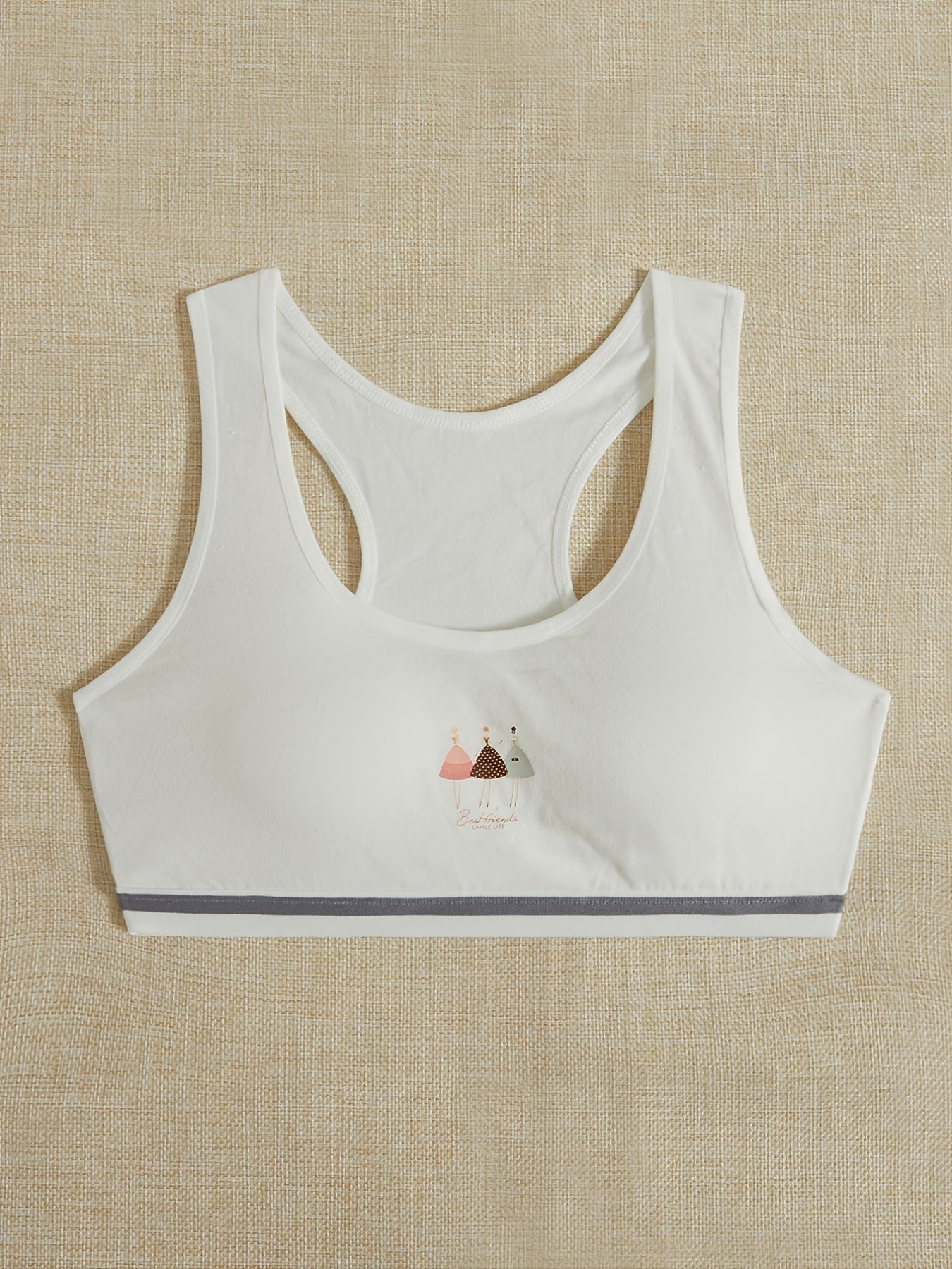 Tank Training Bra Micro Elastic Cami Bra Women's Lingerie