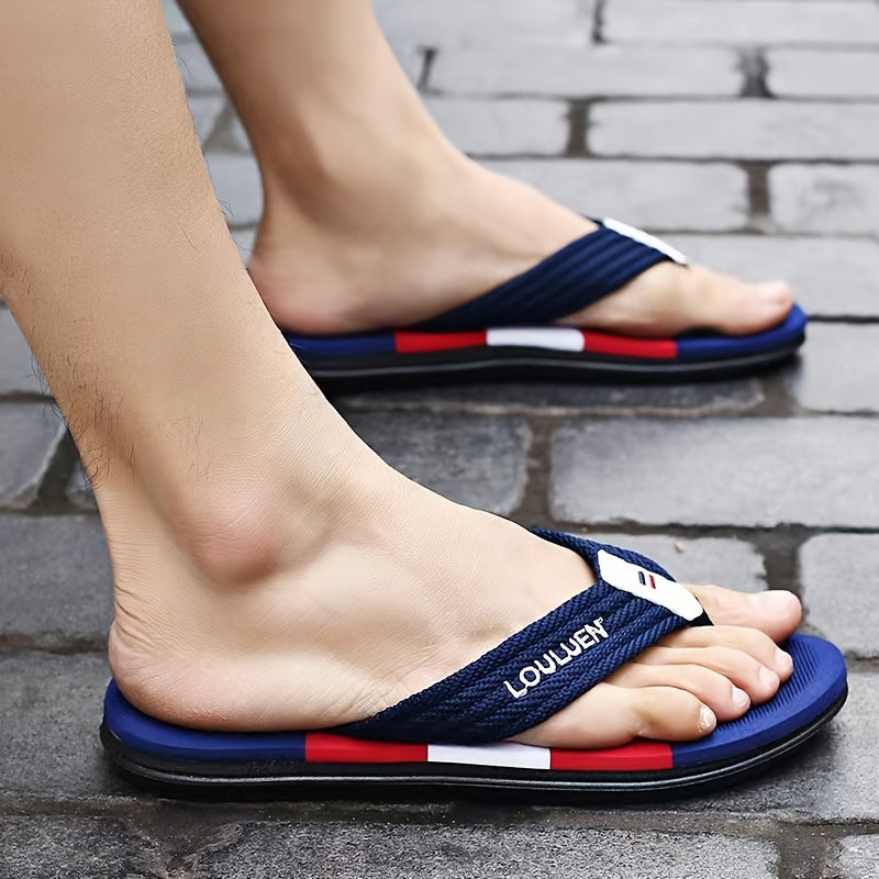 Men's Quick Dry Beach Flip Flops Casual Shoes