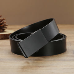 Men's Auto Buckle Belt PU Leather Casual Style Belt