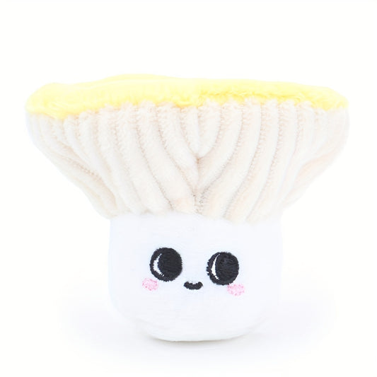 Yellow Mushroom Soothing Toy for Babies