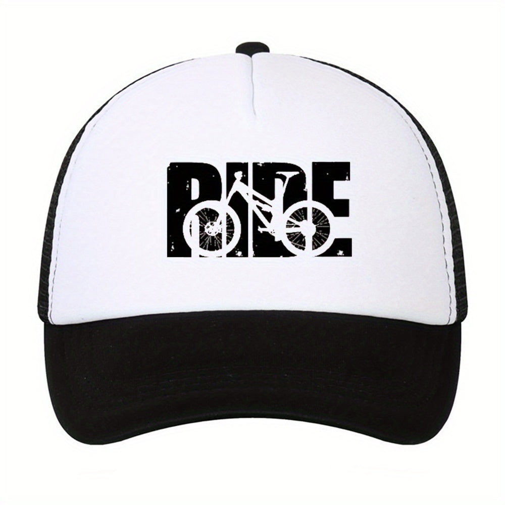 Sunshade Baseball Cap Mesh Breathable Dad Trucker Hat Fishing Outdoor
