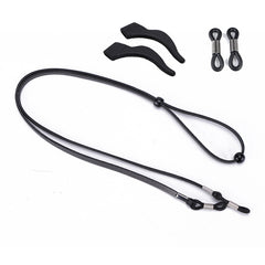 OOLVS Sunglasses Holder Strap Cord PU Leather Eyeglasses Chain