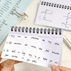 100 Page Spiral Notebook for Students and Office Use