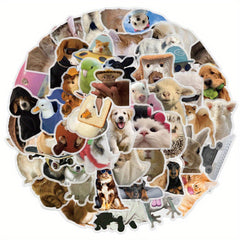 Funny Animal & Meme Stickers Waterproof Vinyl S