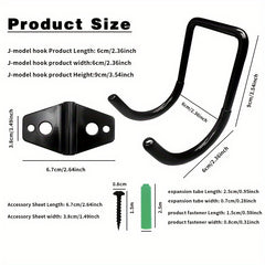 Heavy Duty Garage Storage Hooks Wall Mount Garage Hanger Organizer